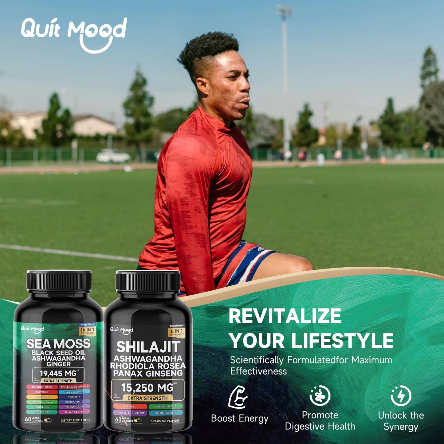 KÀLM - Sea Moss + Shilajit Supplement Bundle