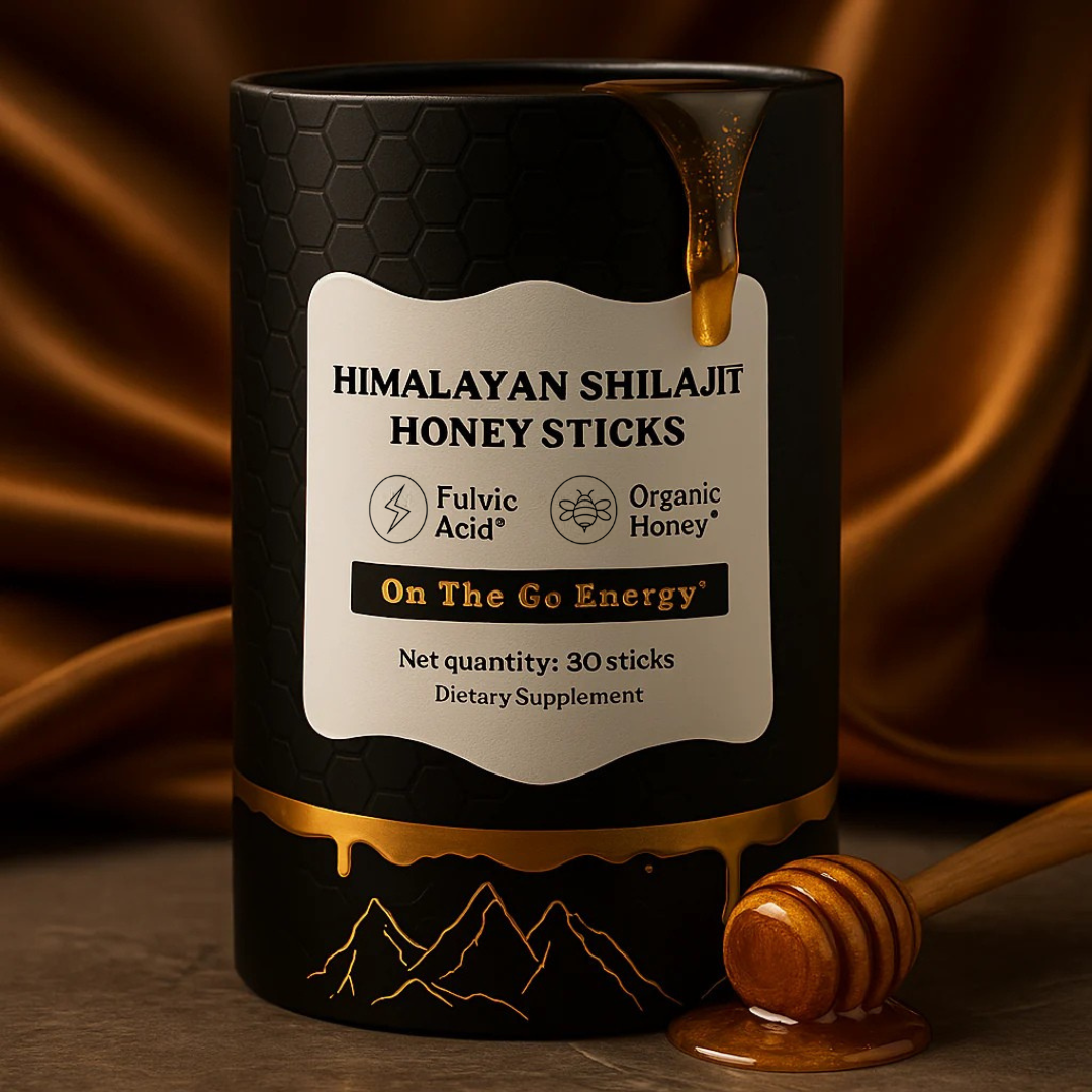 Pure Himalayan Shilajit Honey Sticks