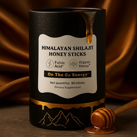 Pure Himalayan Shilajit Honey Sticks