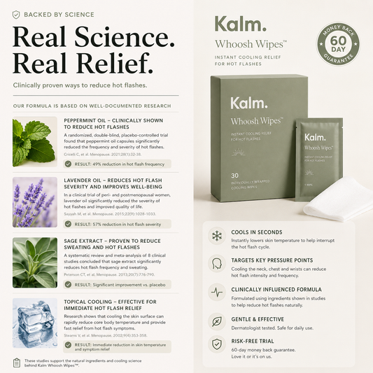 Kalm Whoosh Wipes
